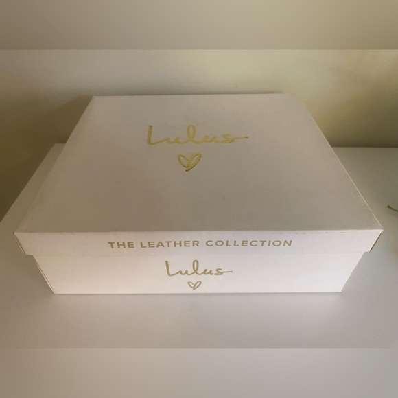 Lulu’s White Nappa Leather Espadrilles Wedges Size 8 NWT - Picture 5 of 11